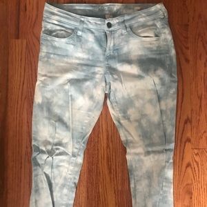 Blue Tie Dye Jeans